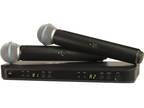 Brand New Wireless Vocal System BLX288 / Beta 58A w/2 BETA58 Microphones Express
