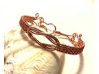 Copper or Silver Wire Weave Celtic Knot Bracelet