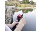 Dock Demon Push Button Spincast Reel and Fishing Rod Combo 30-Inch Crappie