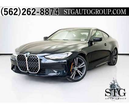 2022 BMW 4 Series 430i is a Black 2022 BMW 430 Model i Coupe in Bellflower CA