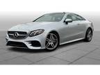 2018Used Mercedes-Benz Used E-Class Used RWD Coupe