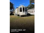 Forest River Cedar Creek Cottage 40CRS Travel Trailer 2018