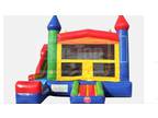 Moonbounce with slide