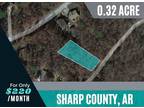 Cherokee Village, Sharp County, AR Recreational Property, Undeveloped Land