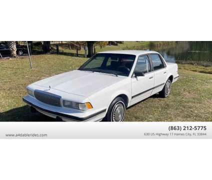 1992 Buick Century for sale is a White 1992 Buick Century Car for Sale in Haines City FL
