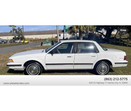 1992 Buick Century for sale is a White 1992 Buick Century Car for Sale in Haines City FL