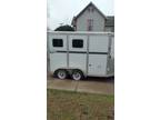 2010 Eclipse 2 horse slant load bumper pull trailer. Selling as is. No title.