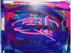Original 311 Acrylic Abstract Signed On Canvas 11x14 1/1