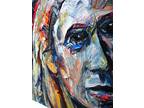 Buy Original Oil Painting Large Impressionist Art Realism Portraits Abstract Pop