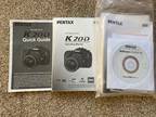 PENTAX K20D 14.6MP Digital SLR Camera - Black (Body Only)