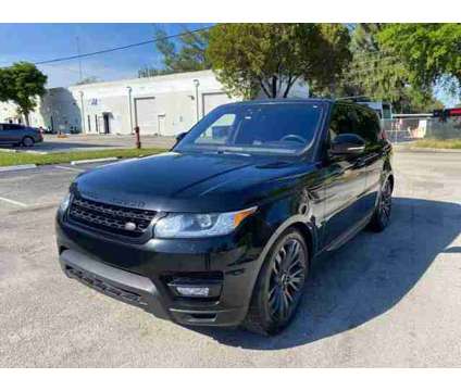 2017 Land Rover Range Rover Sport for sale is a Black 2017 Land Rover Range Rover Sport Car for Sale in Hallandale Beach FL