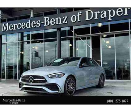 2024 Mercedes-Benz C-Class C 300 4MATIC is a Silver 2024 Mercedes-Benz C Class C300 Car for Sale in Draper UT