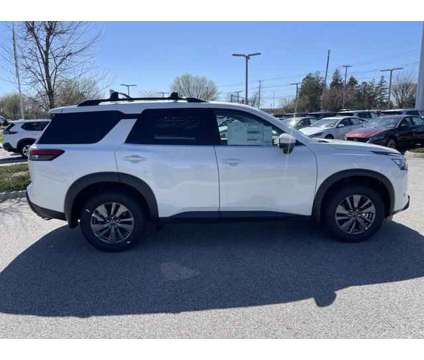 2024 Nissan Pathfinder SV is a White 2024 Nissan Pathfinder SV Car for Sale in Warwick RI