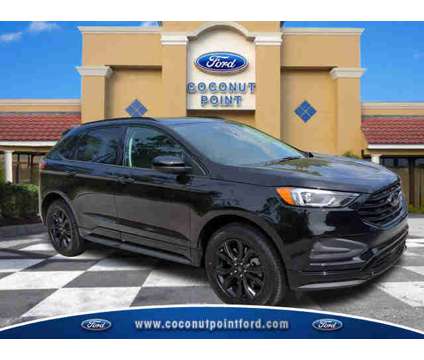2024 Ford Edge SE is a Black 2024 Ford Edge SE Car for Sale in Estero FL