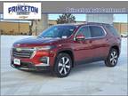2023 Chevrolet Traverse Red, new