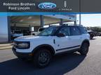 2024 Ford Bronco White, 25 miles