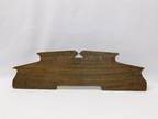 Antique Victorian Wood 20” Towel Tie Rack Scarf Holder