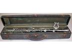 Vintage Madelon Metal Bb Clarinet With Case M 1517 Nickel Plated?