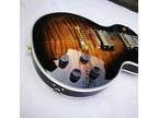 In Stock Custom 6-String Electric Guitar Solid Mahogany Golden Hardware