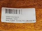 Waltons Gaelic Cross 12" Celtic Bodhran Irish Drum, Brand New w/beater