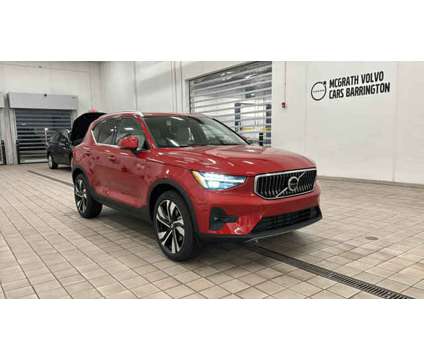 2024 Volvo XC40 Plus Bright Theme is a Red 2024 Volvo XC40 Car for Sale in Barrington IL