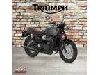 2024 Triumph Bonneville T120 Black Graphite/Matt Gra Motorcycle for Sale