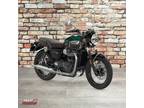 2024 Triumph Bonneville T100 Competition Green/Ironst Motorcycle for Sale