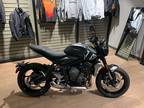 2024 Triumph Trident 660 Matte Jet Black/Matte Silver Motorcycle for Sale