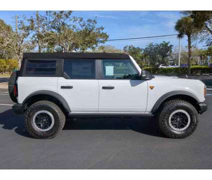 2023 Ford Bronco Badlands is a White 2023 Ford Bronco Car for Sale in Estero FL