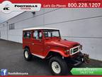 1984 Toyota Land Cruiser Red