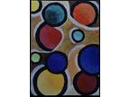 ACEO Print Of Original Acrylic Painting Abstract 2.5”x3.5” By Chris Reneau