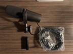 Shure SM7B Cardioid Dynamic Vocal Microphone w/XLR Cable & Extender [phone...
