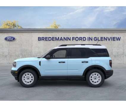 2024 Ford Bronco Sport Heritage is a Blue 2024 Ford Bronco Car for Sale in Glenview IL