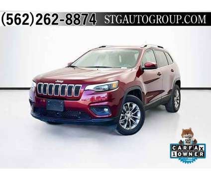 2021 Jeep Cherokee Latitude Lux is a Red 2021 Jeep Cherokee Latitude SUV in Bellflower CA