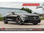 2015 Mercedes-Benz S-Class S63 AMG Coupe - Lewisville, TX