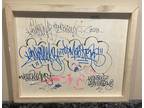 Original Graffiti wooden canvas