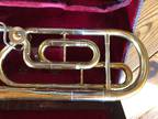 King 4B Sonorous Trombone with F Attachment with case
