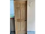 28 6 panel solid maple door