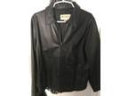 Woman s Black leather jacket