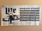 Large NASCAR/Miller Lite/ Banner/72 x 38 KESELOWSKI "
