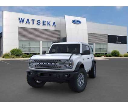 2023NewFordNewBroncoNew4 Door Advanced 4x4 is a White 2023 Ford Bronco Car for Sale in Watseka IL