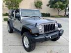 2017 Jeep Wrangler Unlimited Unlimited Sport S SUV 4D Silver,