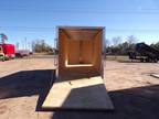 7 x 16 16' Enclosed Cargo Racing Harley Show Bike Hauling Moving Storage Trailer