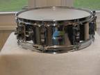 Ludwig L-600 14x5 Chrom Over Wood 1980's COW Very Good Condition