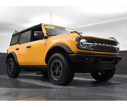 2021 Ford Bronco Badlands is a Orange 2021 Ford Bronco SUV in Dubuque IA