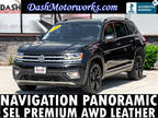 2019 Volkswagen Atlas SEL Premium AWD Navigation Panoramic Leather
