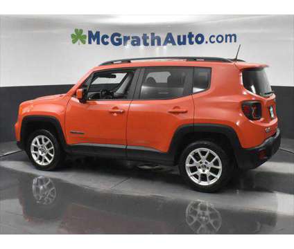 2020 Jeep Renegade Latitude 4X4 is a Orange 2020 Jeep Renegade Latitude SUV in Dubuque IA