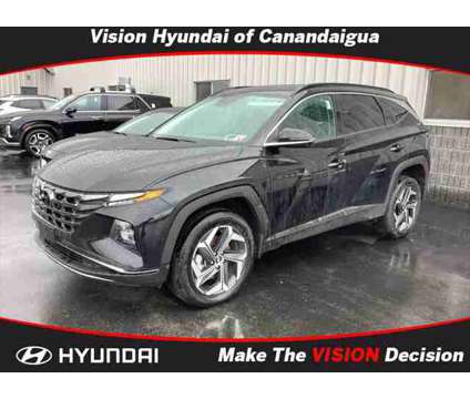 2023 Hyundai Tucson Plug-in Hybrid Limited is a Black 2023 Hyundai Tucson Hybrid in Canandaigua NY