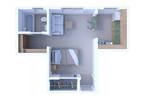 Woodlawn House Apartments - Studio Floor Plan S2