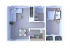 Woodlawn House Apartments - 1 Bedroom Floor Plan A1